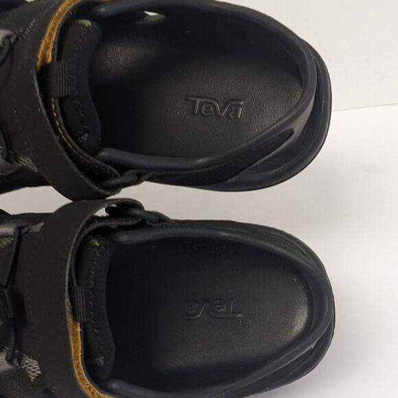Teva Flintwood Fisherman Sport Sandals, Black, Men\'s 9 main image 7